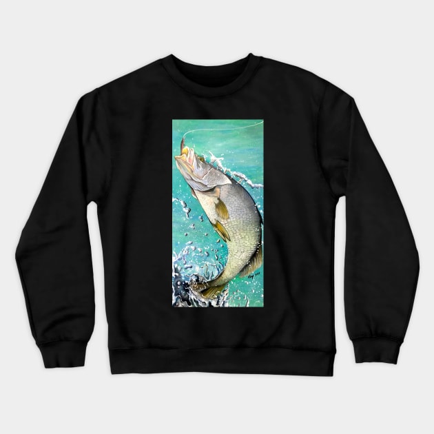 Barramundi Crewneck Sweatshirt by SkyeElizabeth